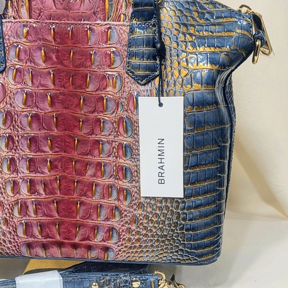 NWT Brahmin Duxbury in Violet Quartz Ombre - Picture 4 of 11